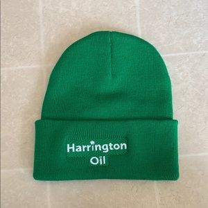 NWOT Harrington Oil Green Winter Hat